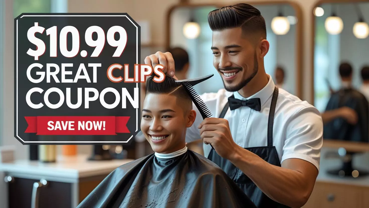 great Clips $10.99 Coupon